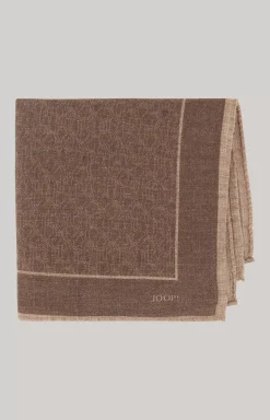 Pocket Square in Brown
