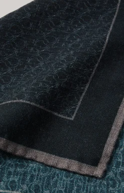 Pocket Square in Dark Blue