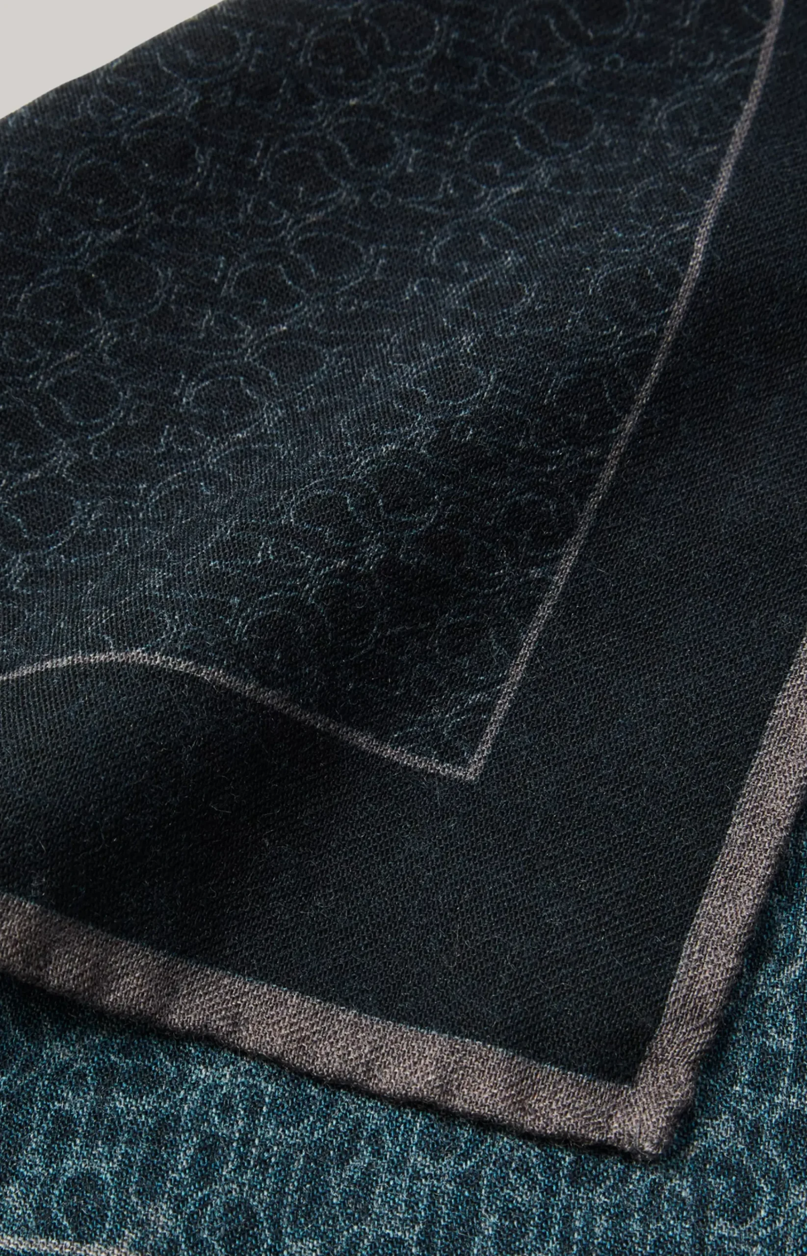 Pocket Square in Dark Blue