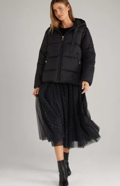 Quilted Jacket in Black