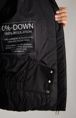 Quilted Jacket in Black