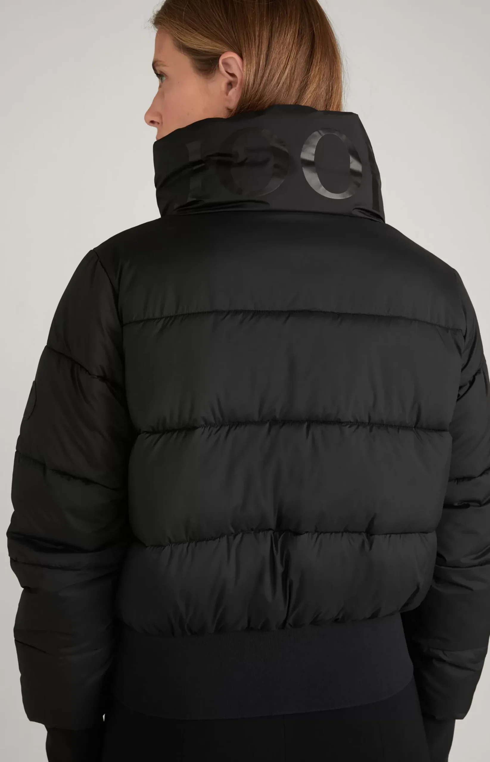 Quilted Jacket in Black