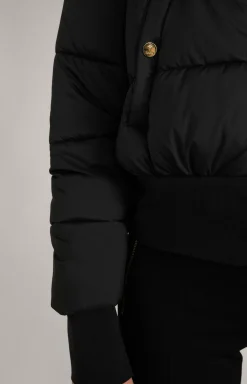 Quilted Jacket in Black