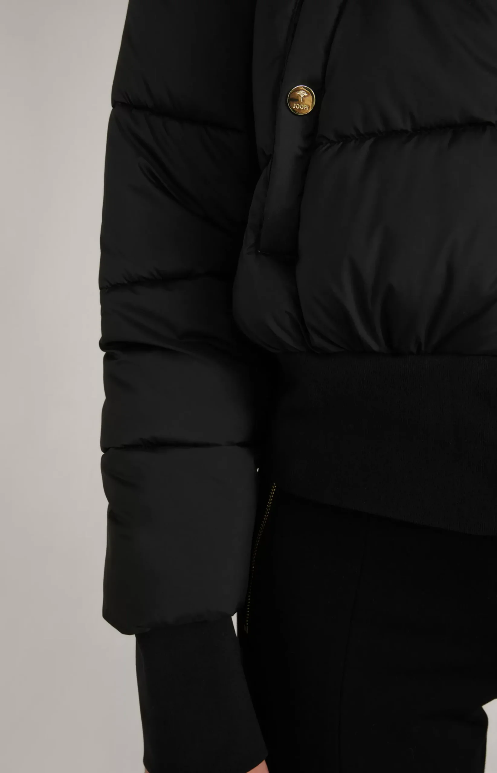 Quilted Jacket in Black