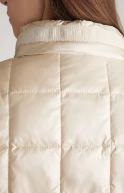 Quilted Jacket in Champagne