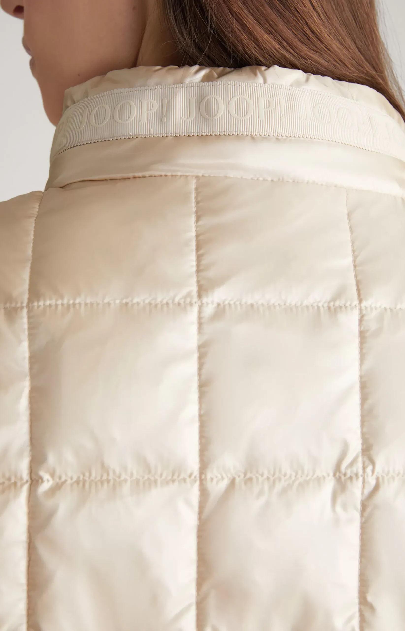 Quilted Jacket in Champagne