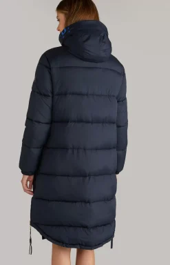 Quilted Jacket in Dark Blue