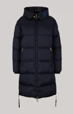 Quilted Jacket in Dark Blue