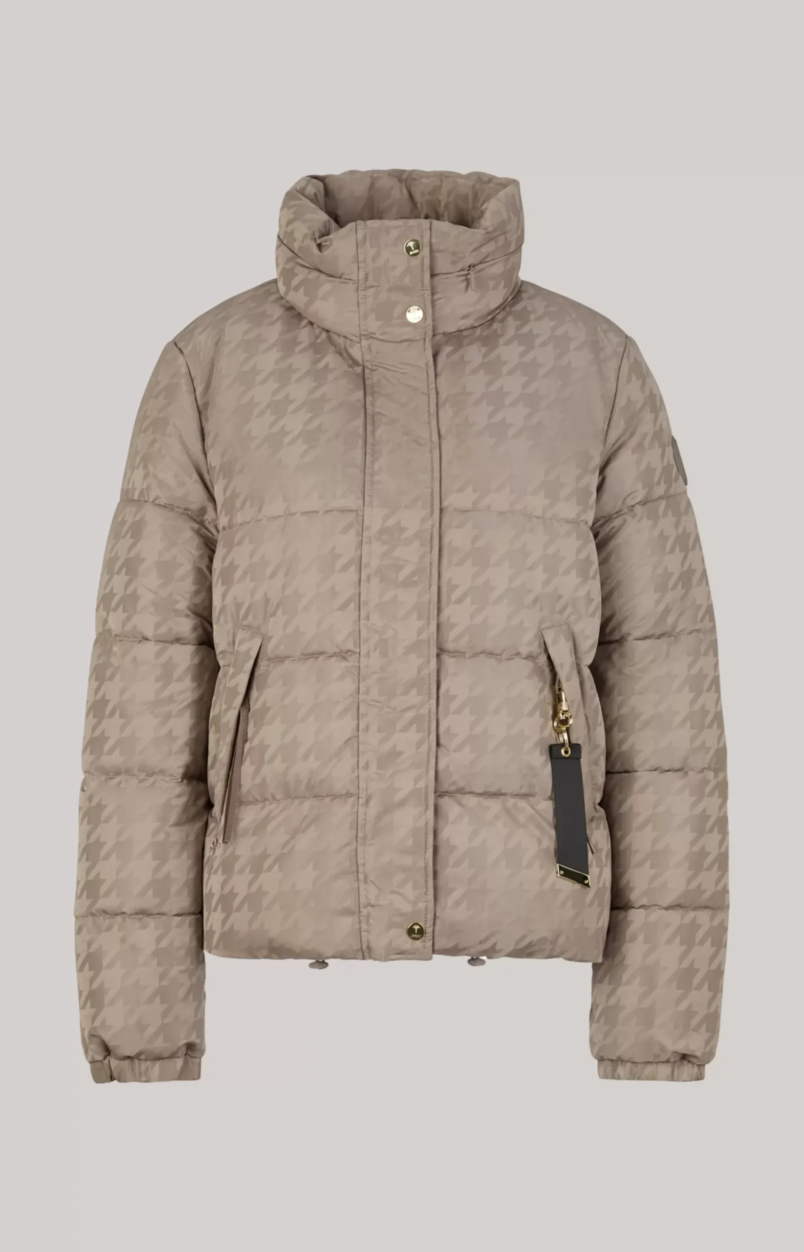 Quilted Jacket in Greige