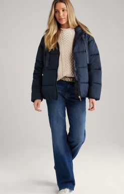 Quilted Jacket in Navy