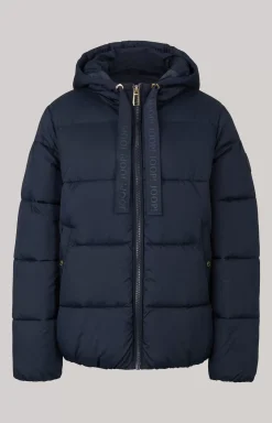 Quilted Jacket in Navy