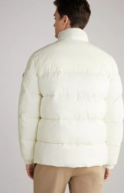 Quilted Jacket in Off-White