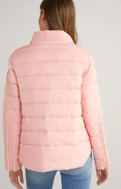 Quilted Jacket in Pink