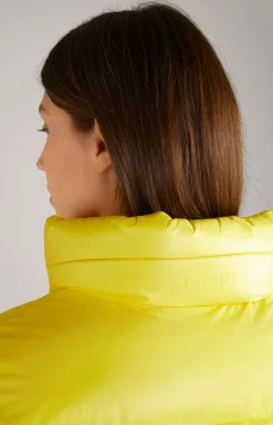 Quilted Jacket in Yellow