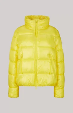 Quilted Jacket in Yellow