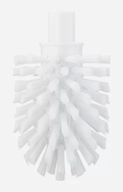 Replaceable Brush Head for Chromeline Toilet Brush Set in White