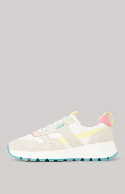 Retron Hanna Trainers in Beige/Light Pink