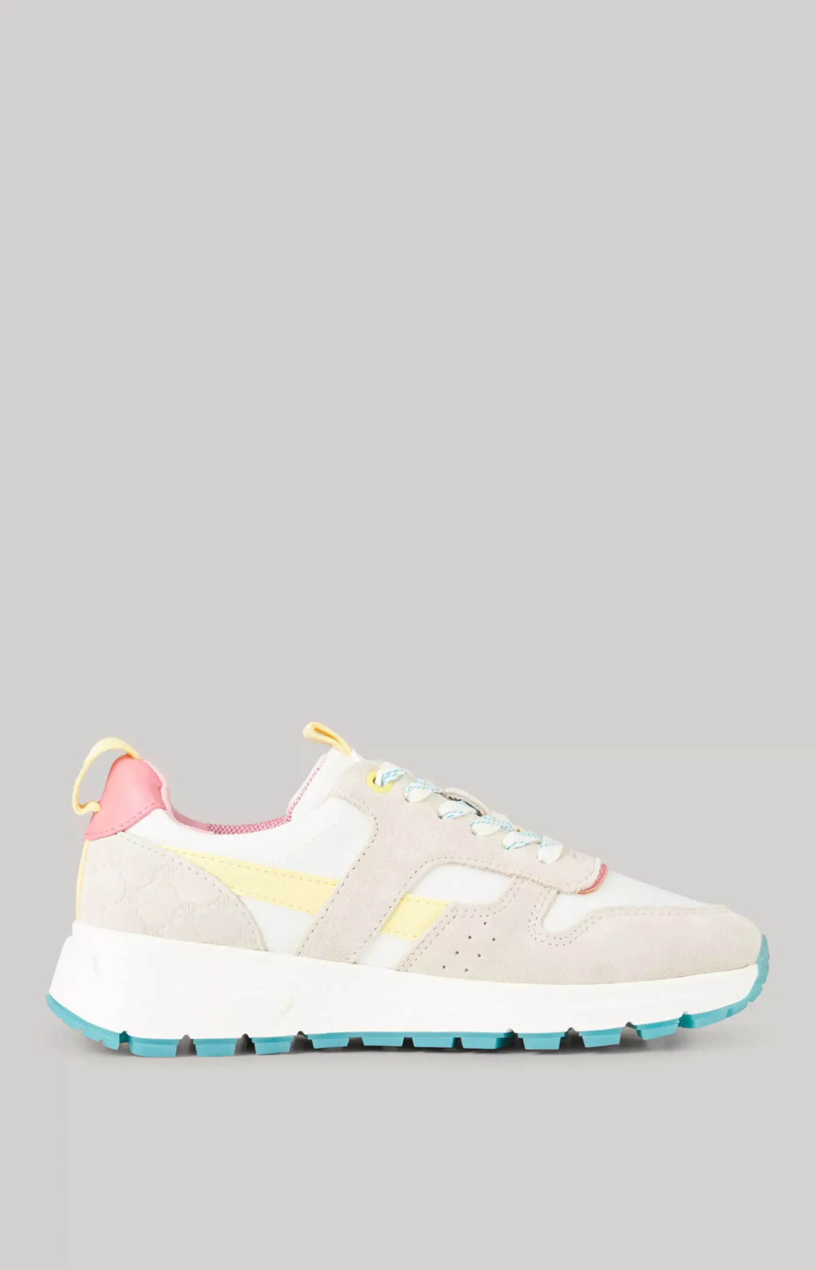 Retron Hanna Trainers in Beige/Light Pink