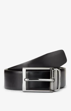 Reversible Belt in Dark Brown/Black