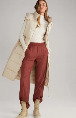 Rib Knit Pullover in Off-white