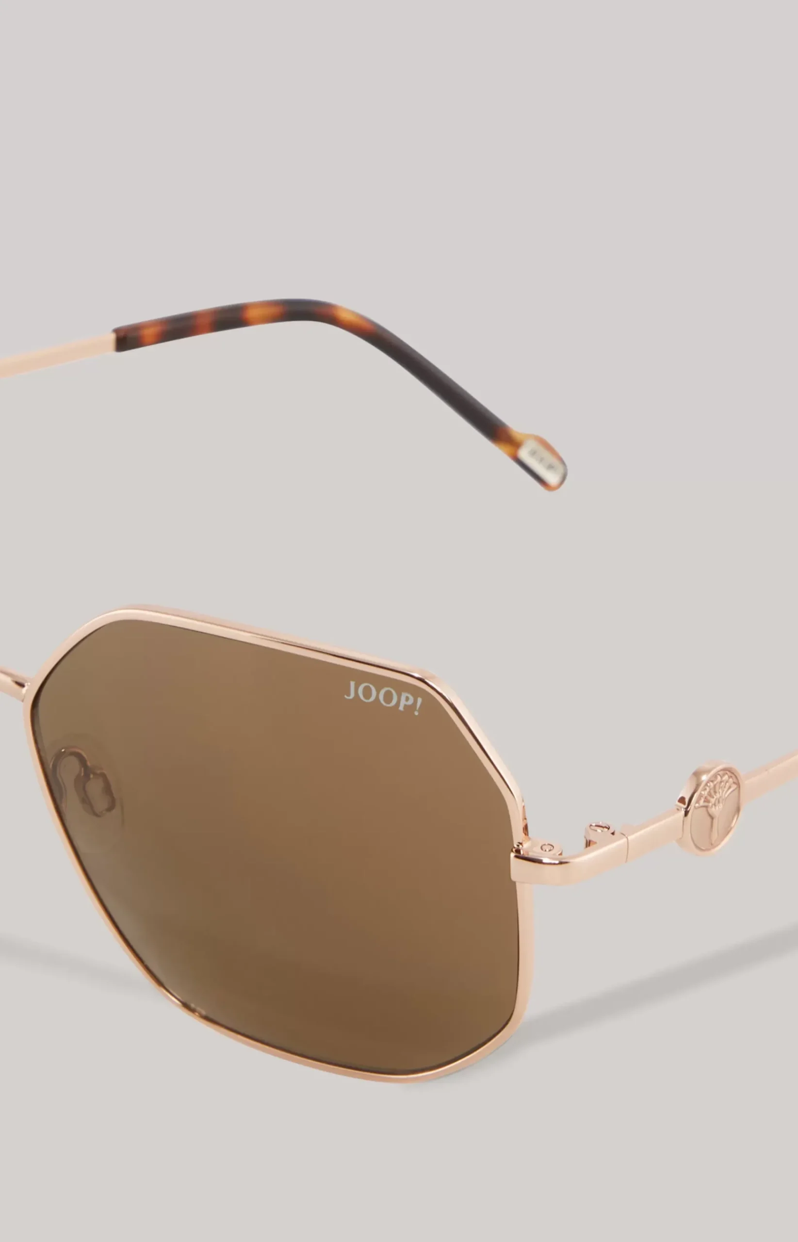Rosegold/brown sunglasses