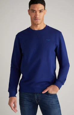 Salazar Cotton Sweatshirt in Royal Blue