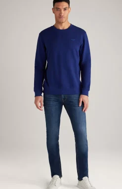 Salazar Cotton Sweatshirt in Royal Blue