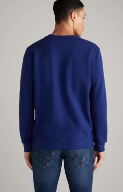 Salazar Cotton Sweatshirt in Royal Blue