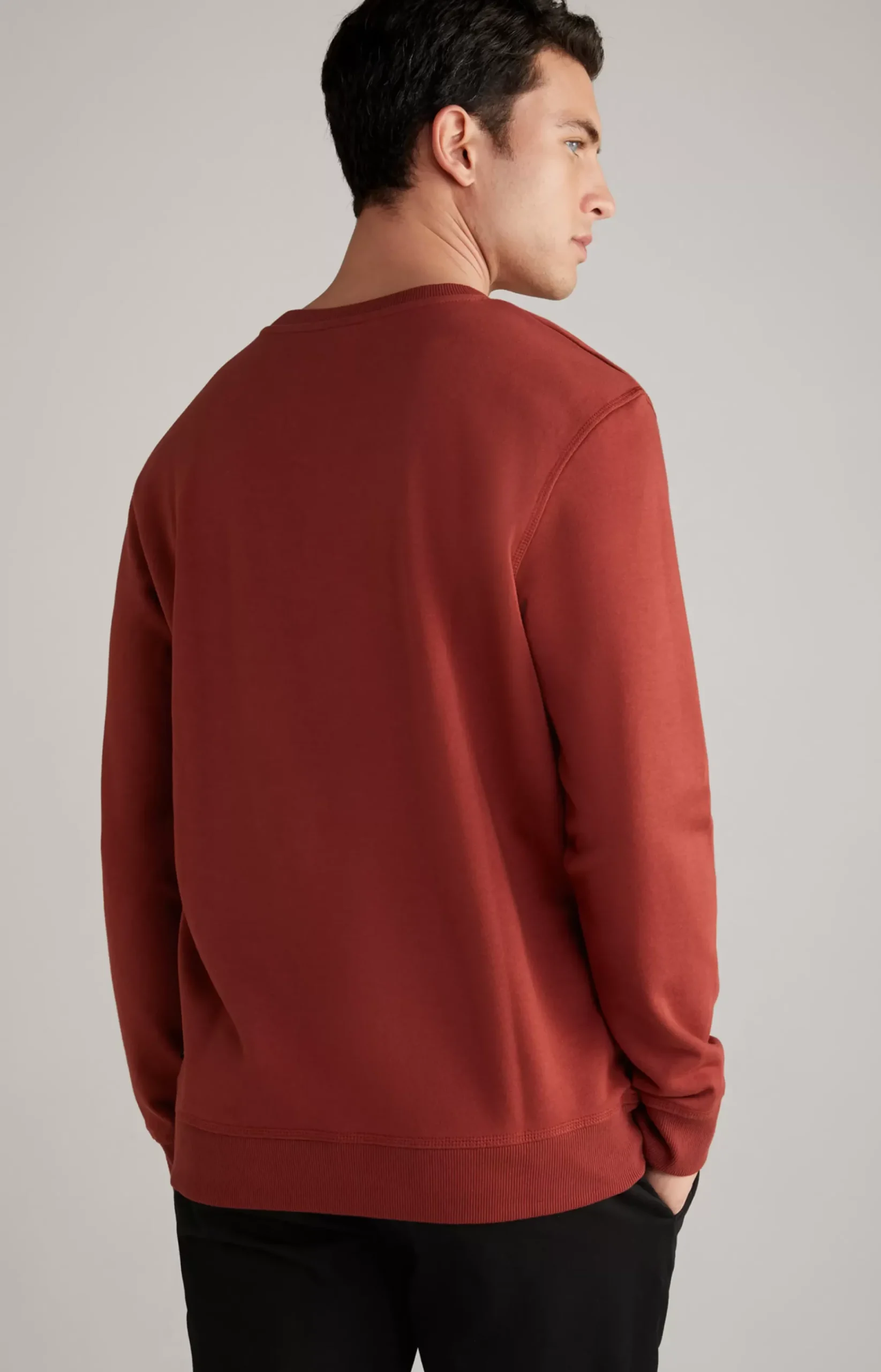 Salazar Cotton Sweatshirt in Rust
