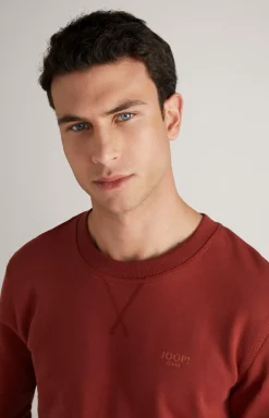Salazar Cotton Sweatshirt in Rust