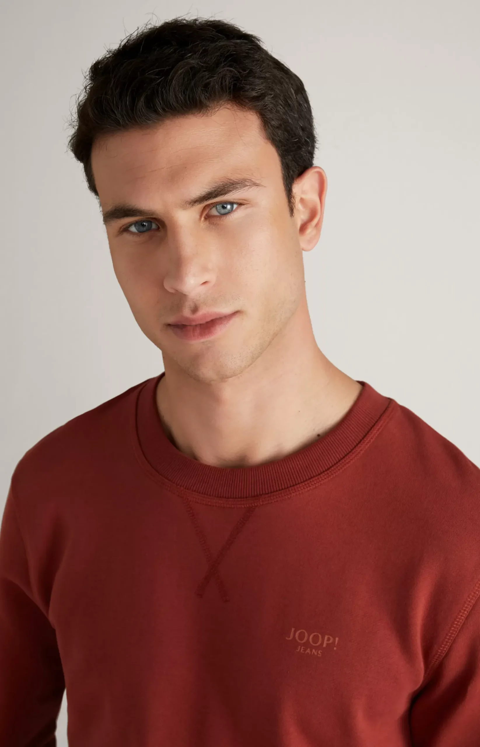 Salazar Cotton Sweatshirt in Rust