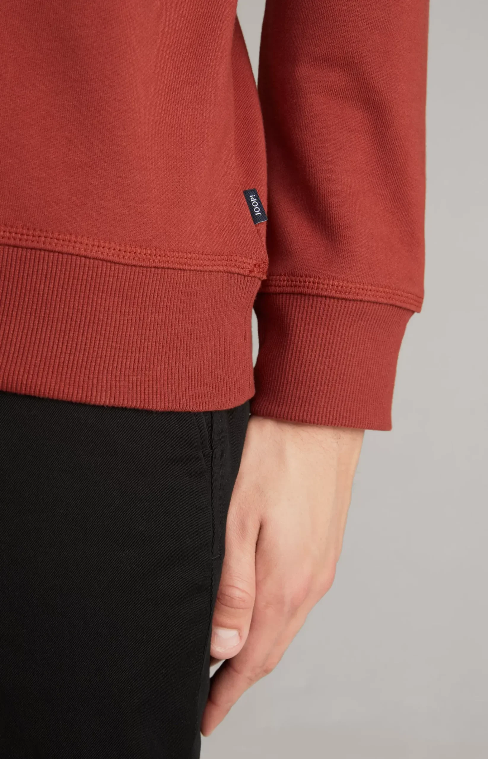 Salazar Cotton Sweatshirt in Rust