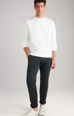 Salazar Cotton Sweatshirt in White