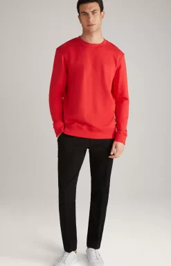 Salazar Cotton Sweatshirt in Red