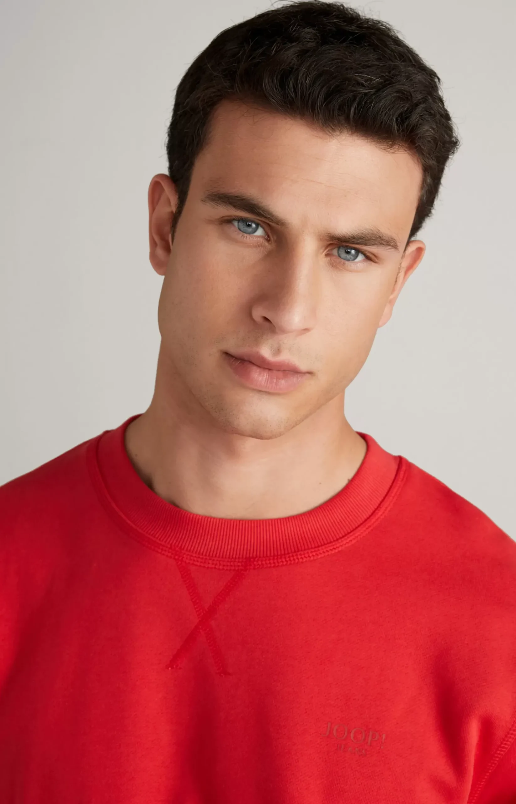 Salazar Cotton Sweatshirt in Red