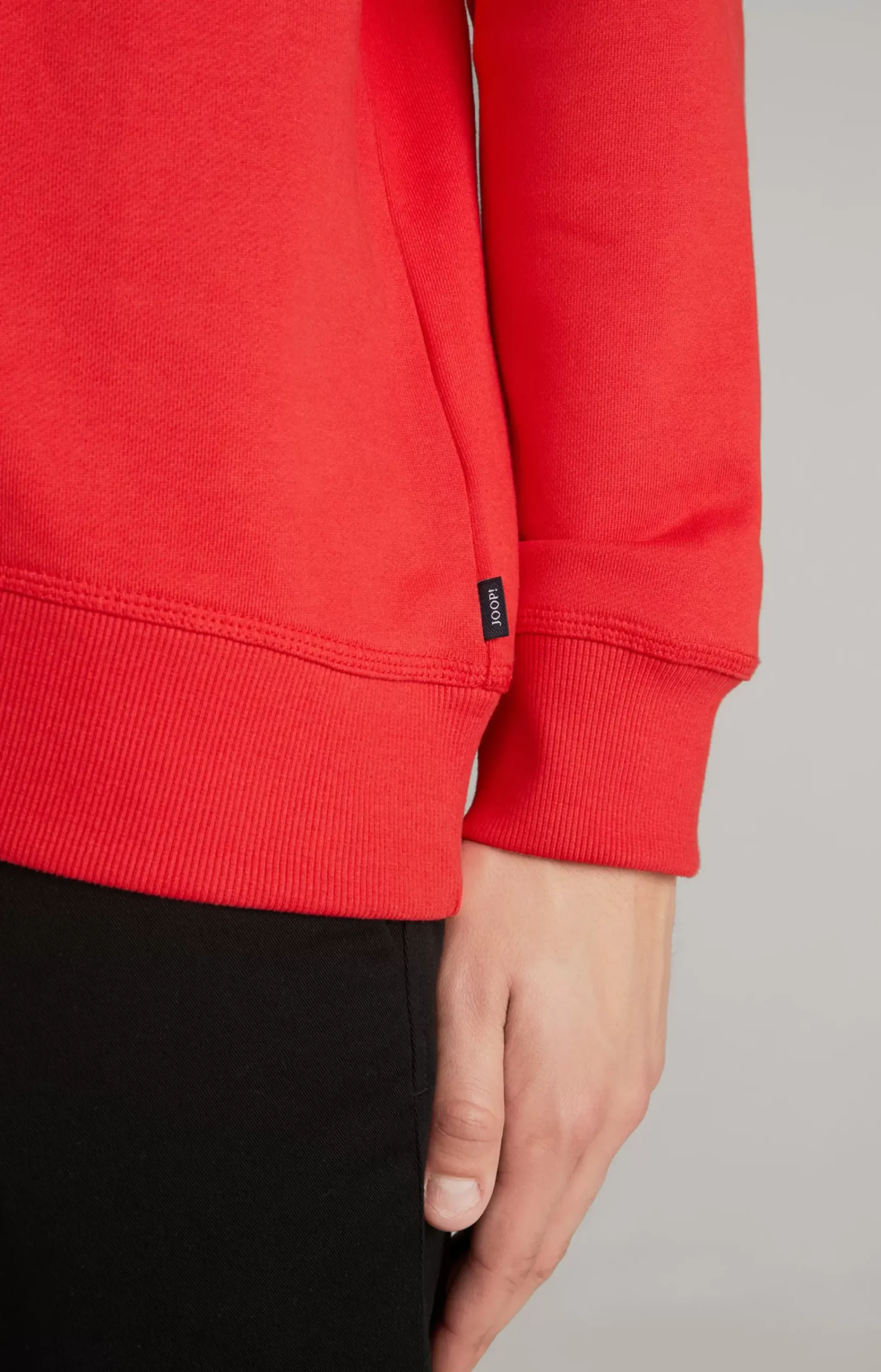 Salazar Cotton Sweatshirt in Red