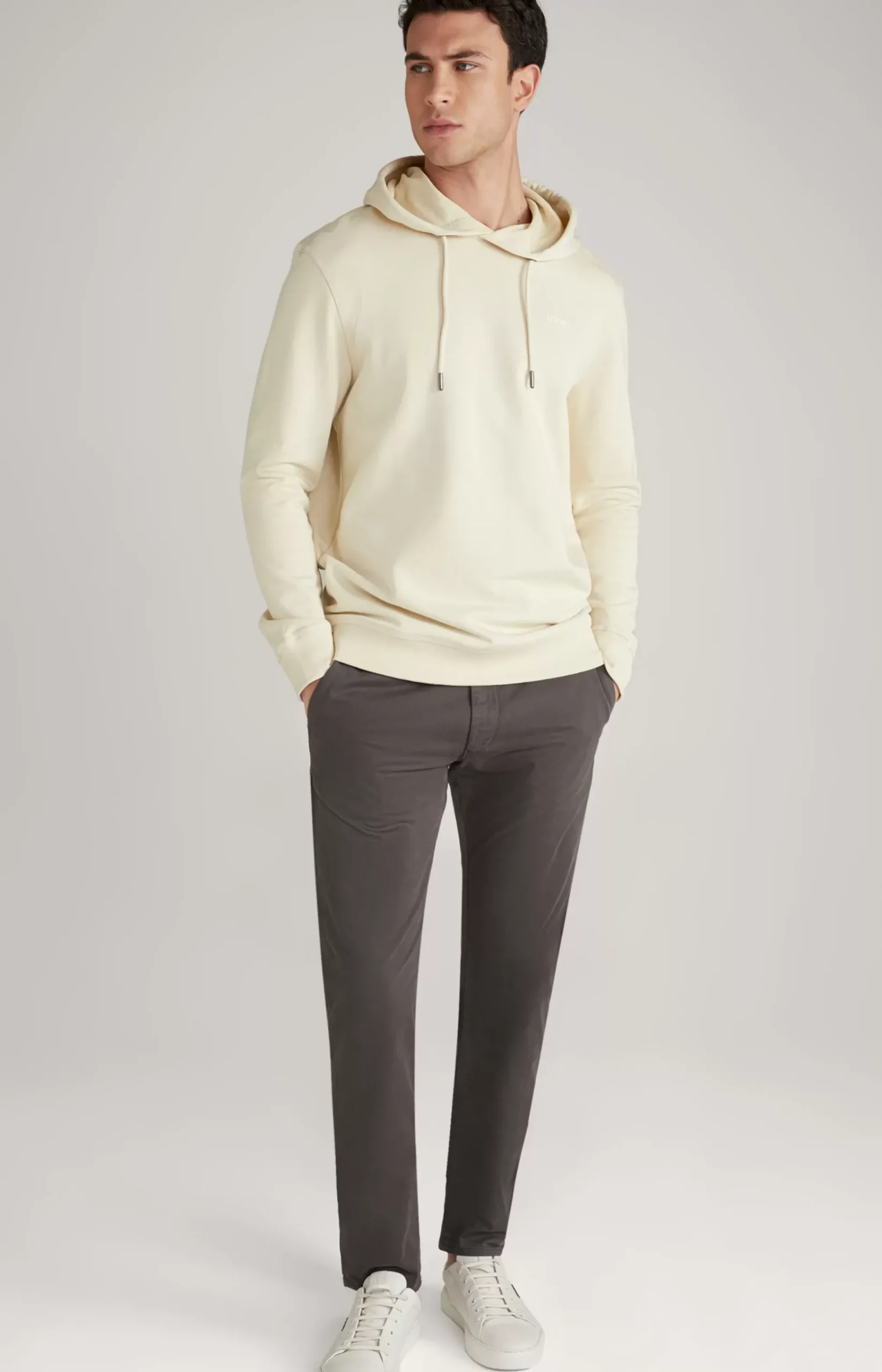 Samuel Hoodie in Beige