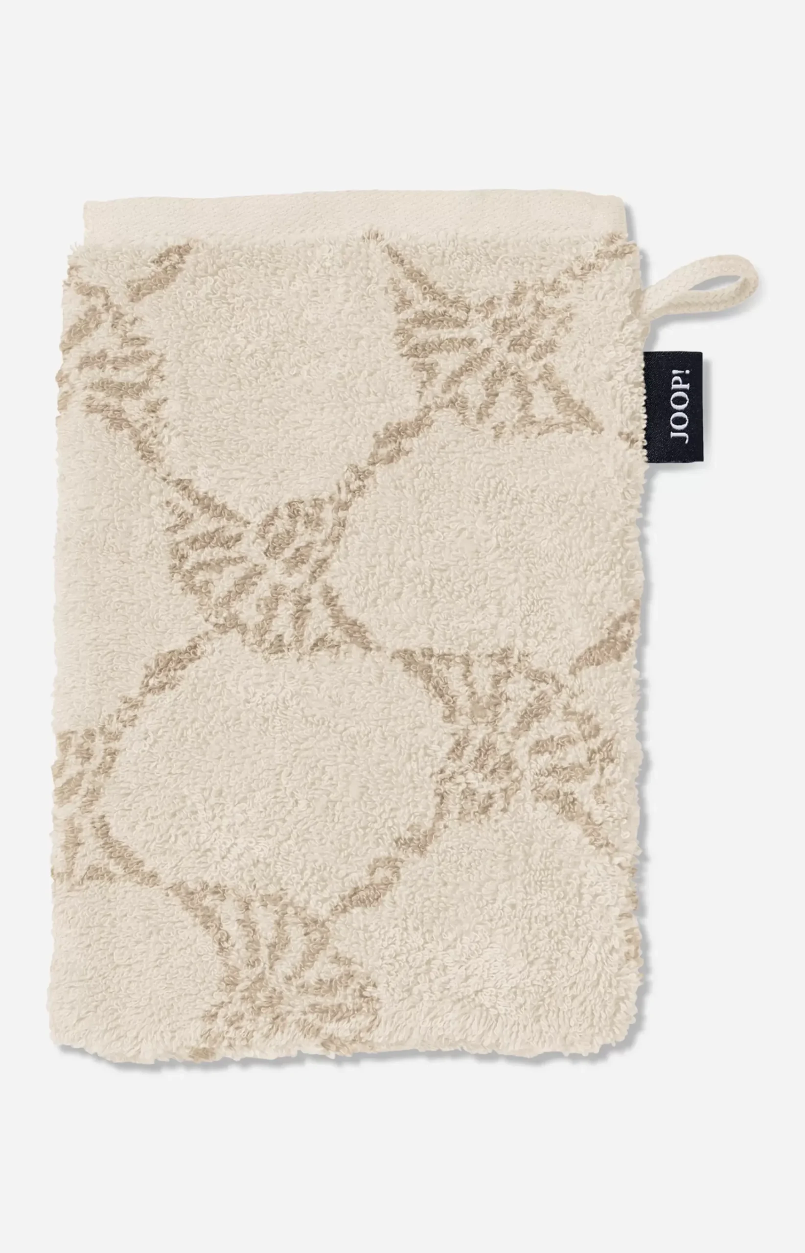 Sand/Ecru Cornflower Terrycloth Series in Cream