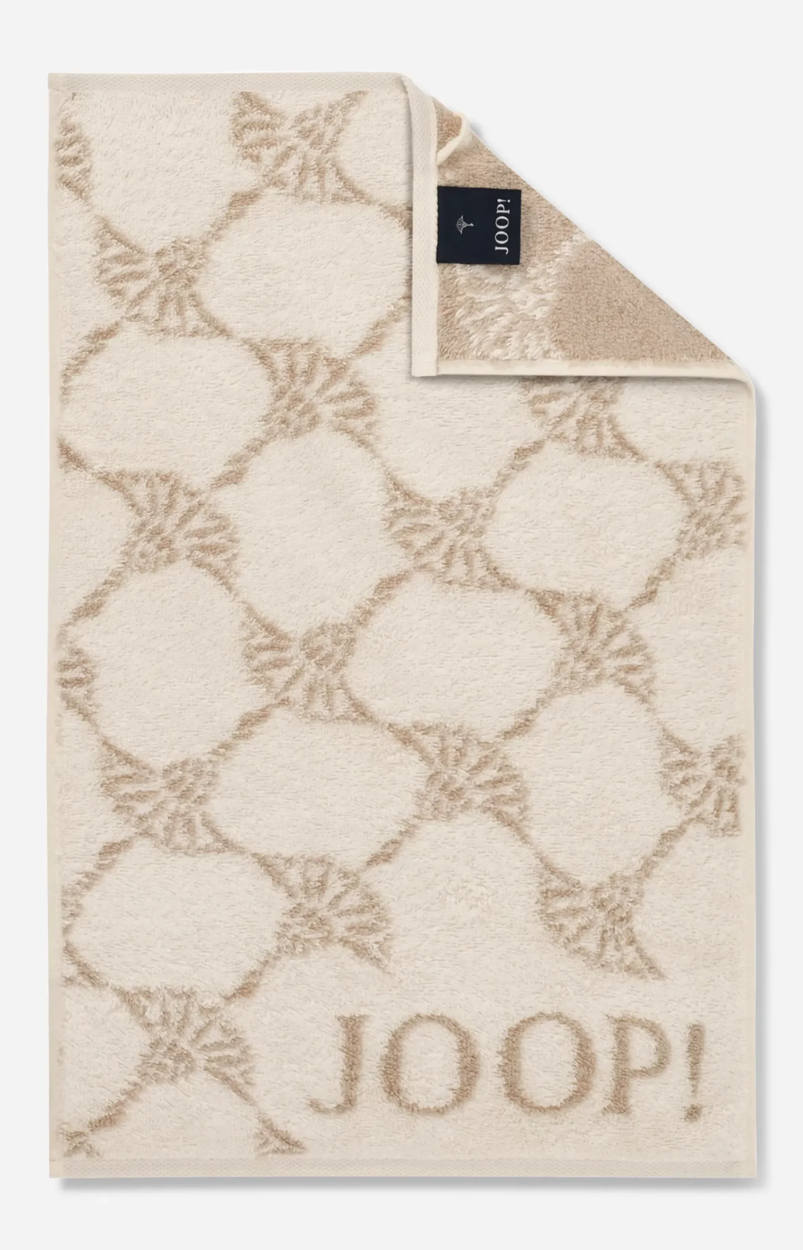 Sand/Ecru Cornflower Terrycloth Series in Cream