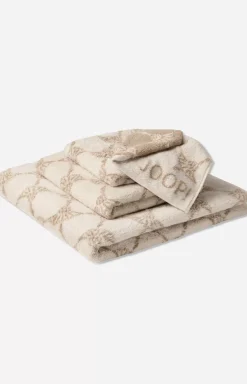 Sand/Ecru Cornflower Terrycloth Series in Cream