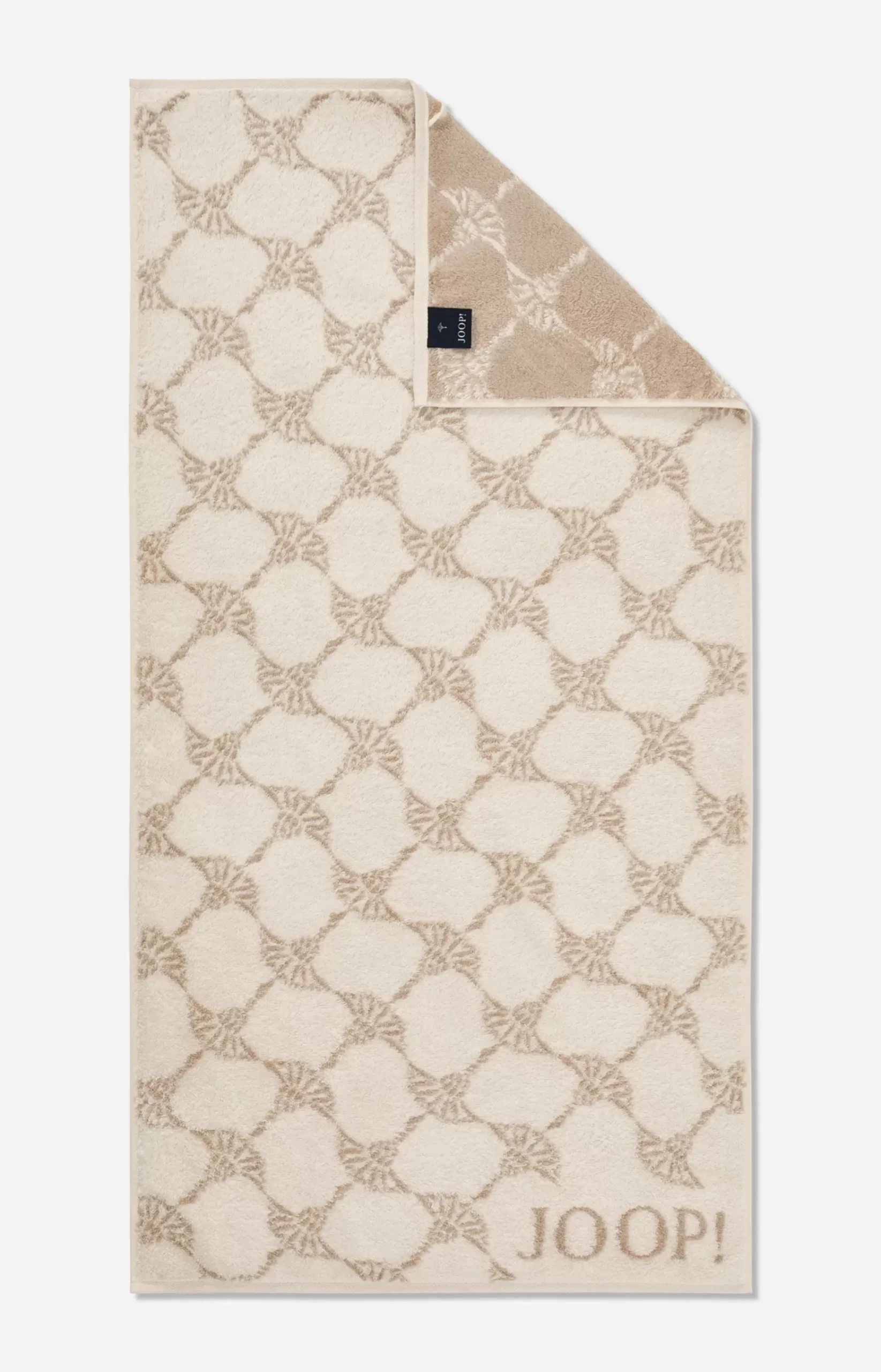 Sand/Ecru Cornflower Terrycloth Series in Cream