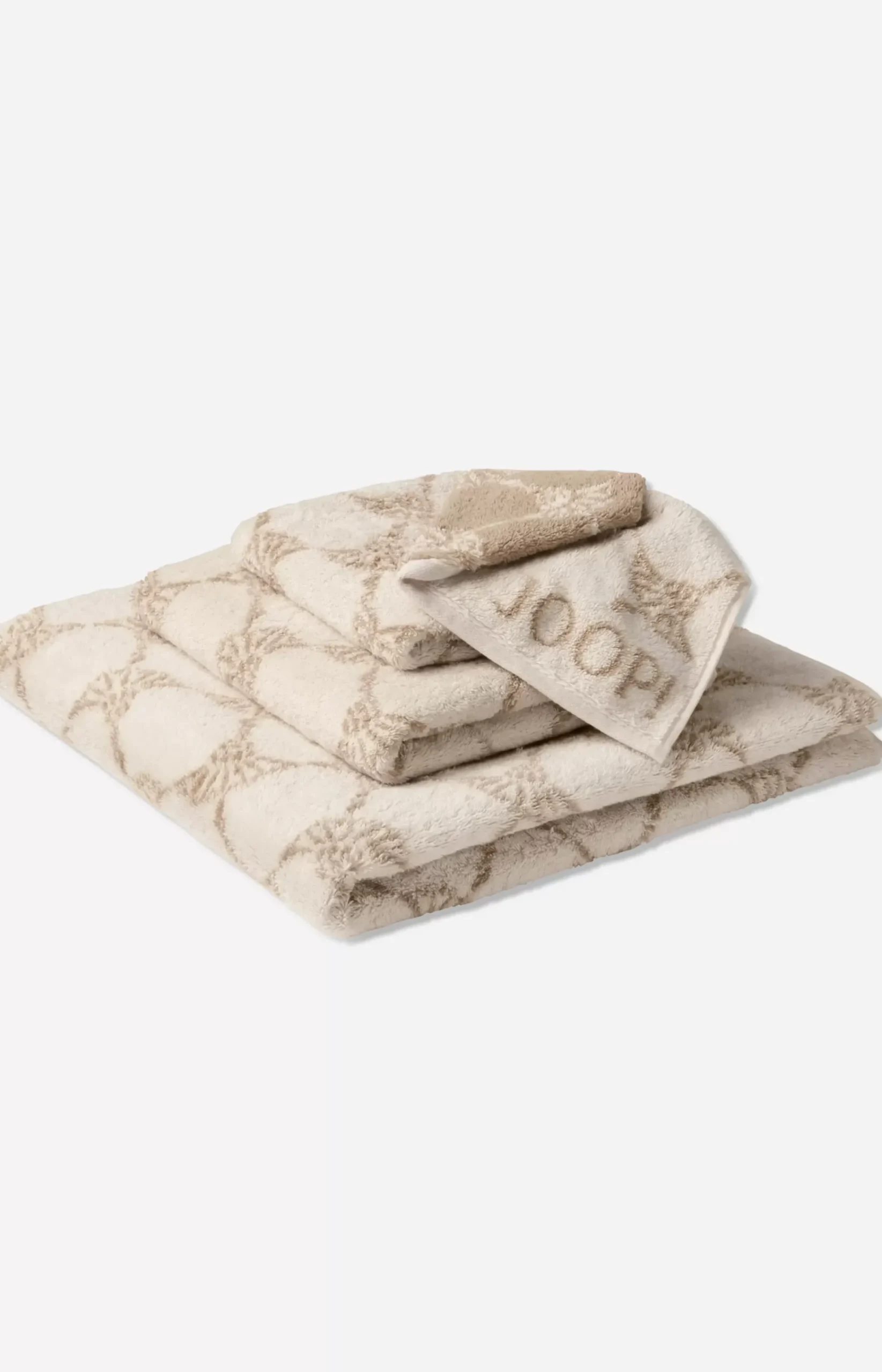 Sand/Ecru Cornflower Terrycloth Series in Cream