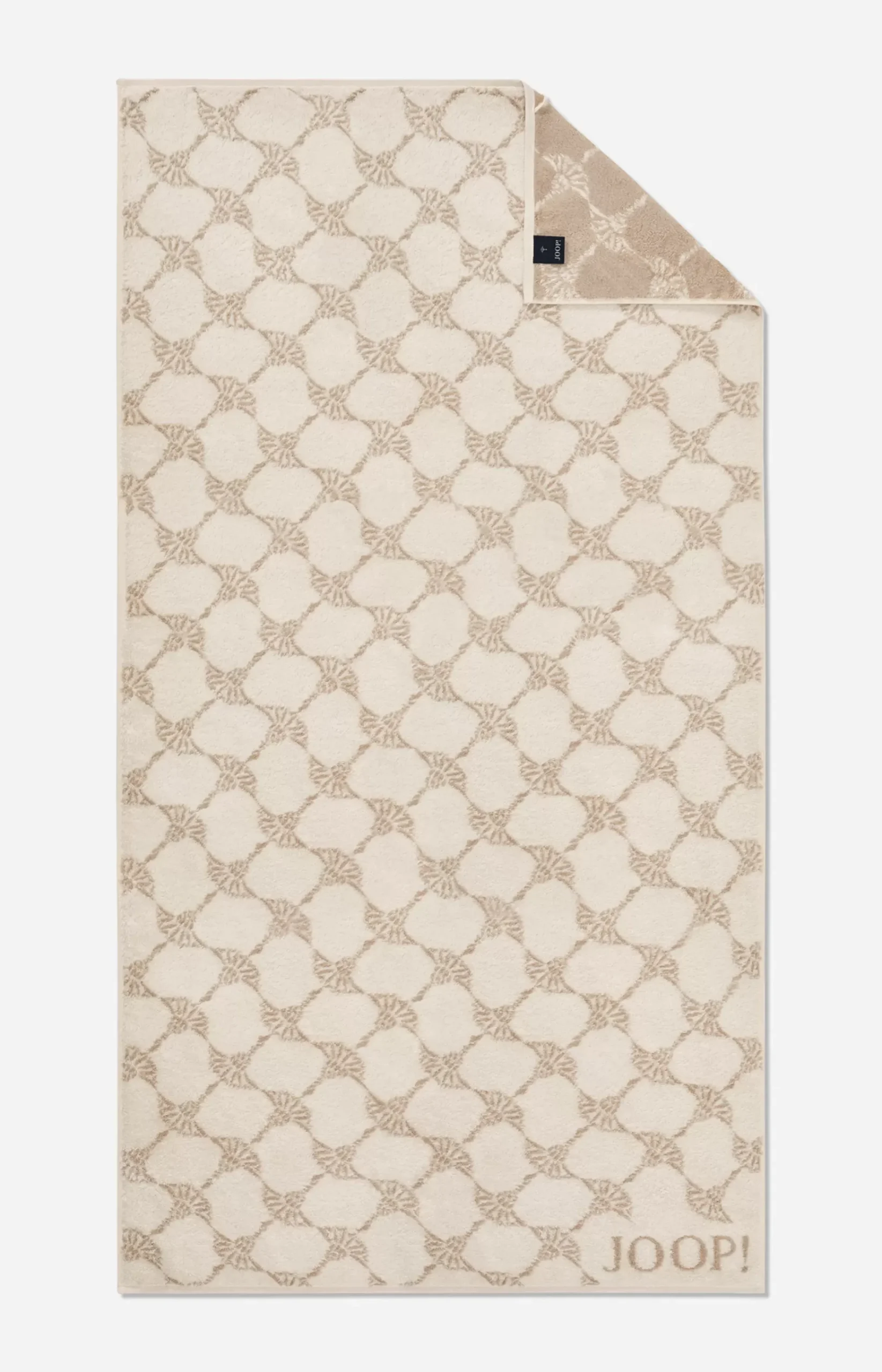 Sand/Ecru Cornflower Terrycloth Series in Cream