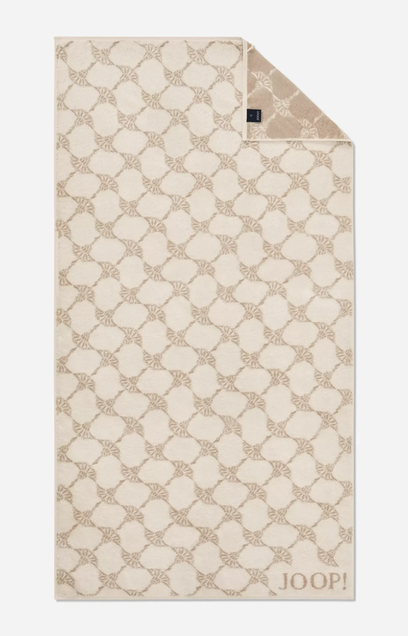 Sand/Ecru Cornflower Terrycloth Series in Cream