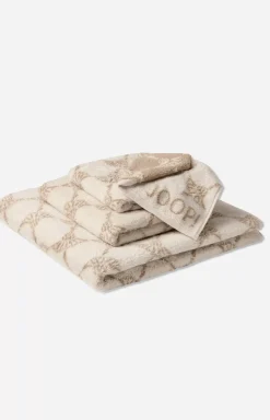 Sand/Ecru Cornflower Terrycloth Series in Cream