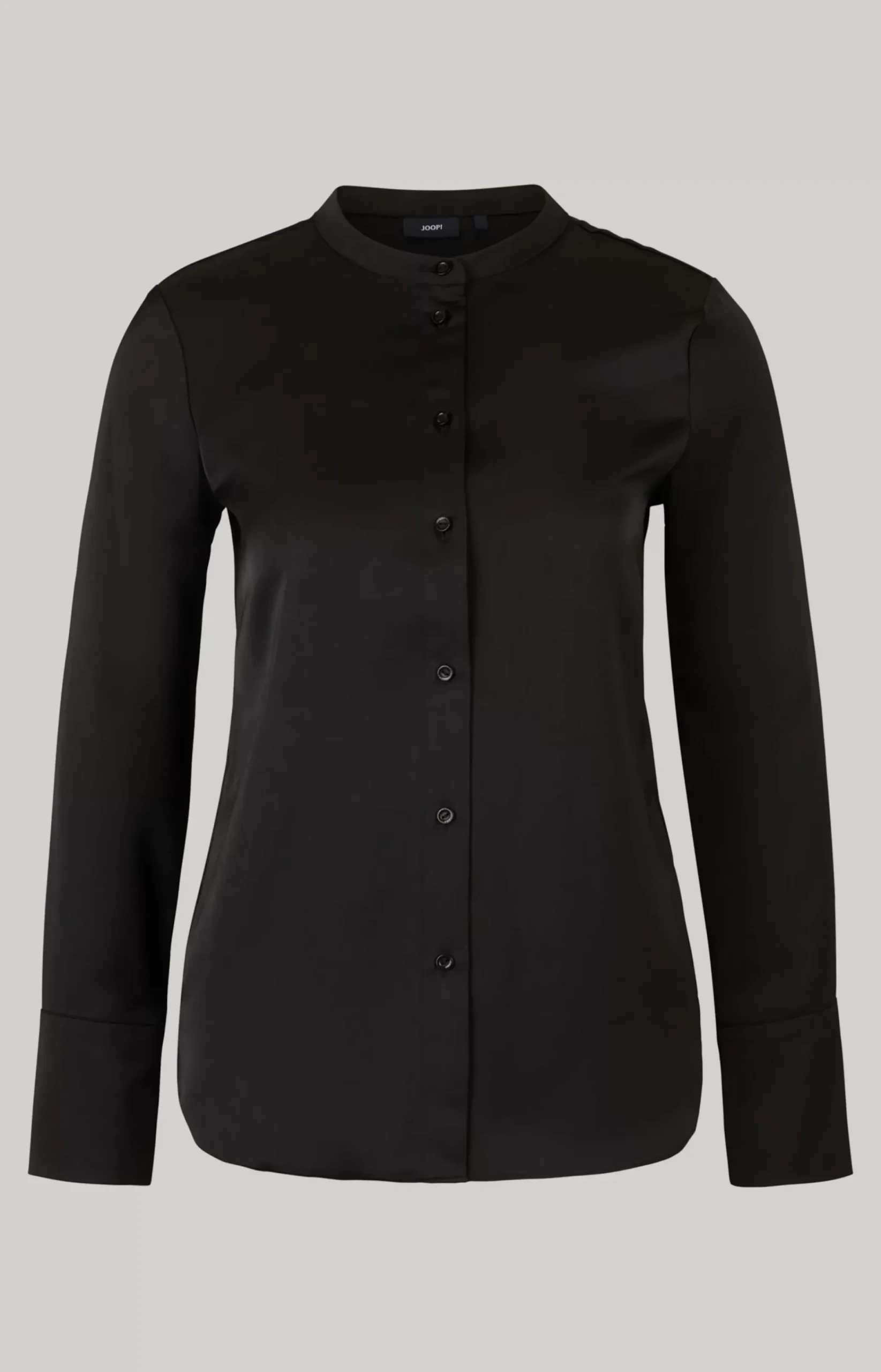 Satin Blouse in Black