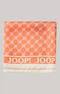 Scarf in an Orange Pattern
