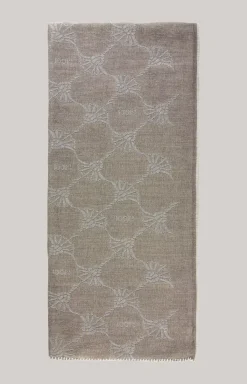 Scarf in Grey/Beige