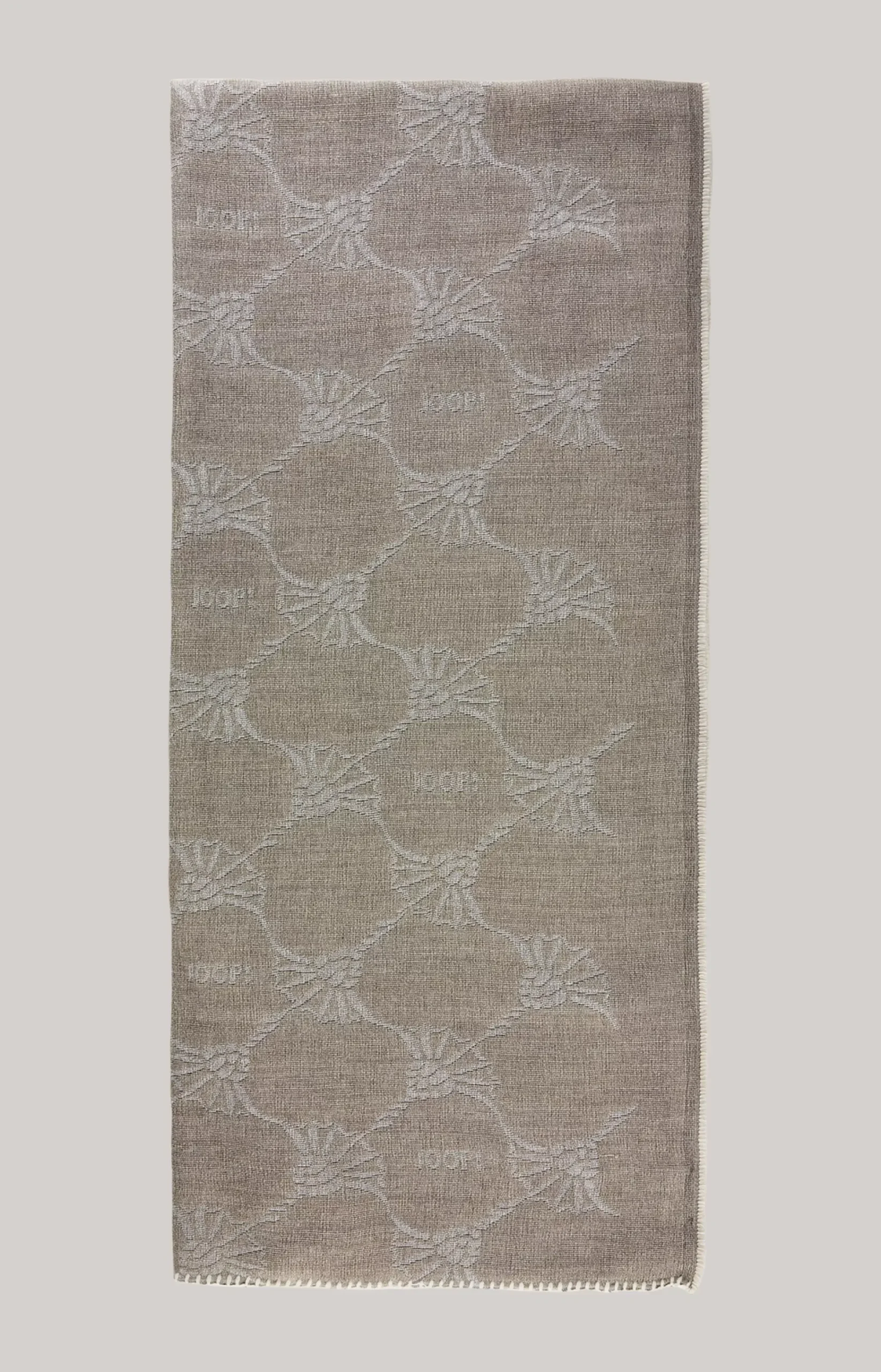Scarf in Grey/Beige