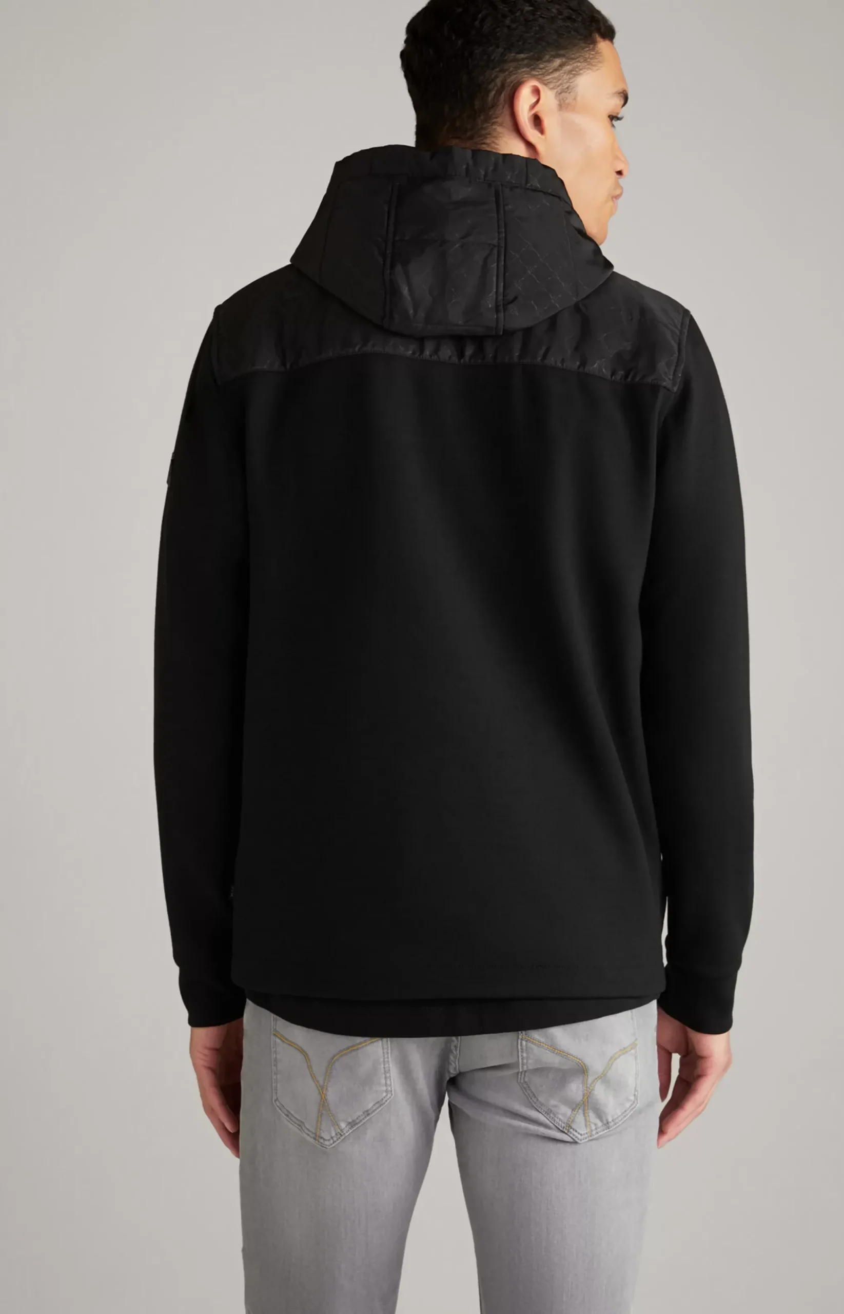 Scotty Cornflower Jacket in Black